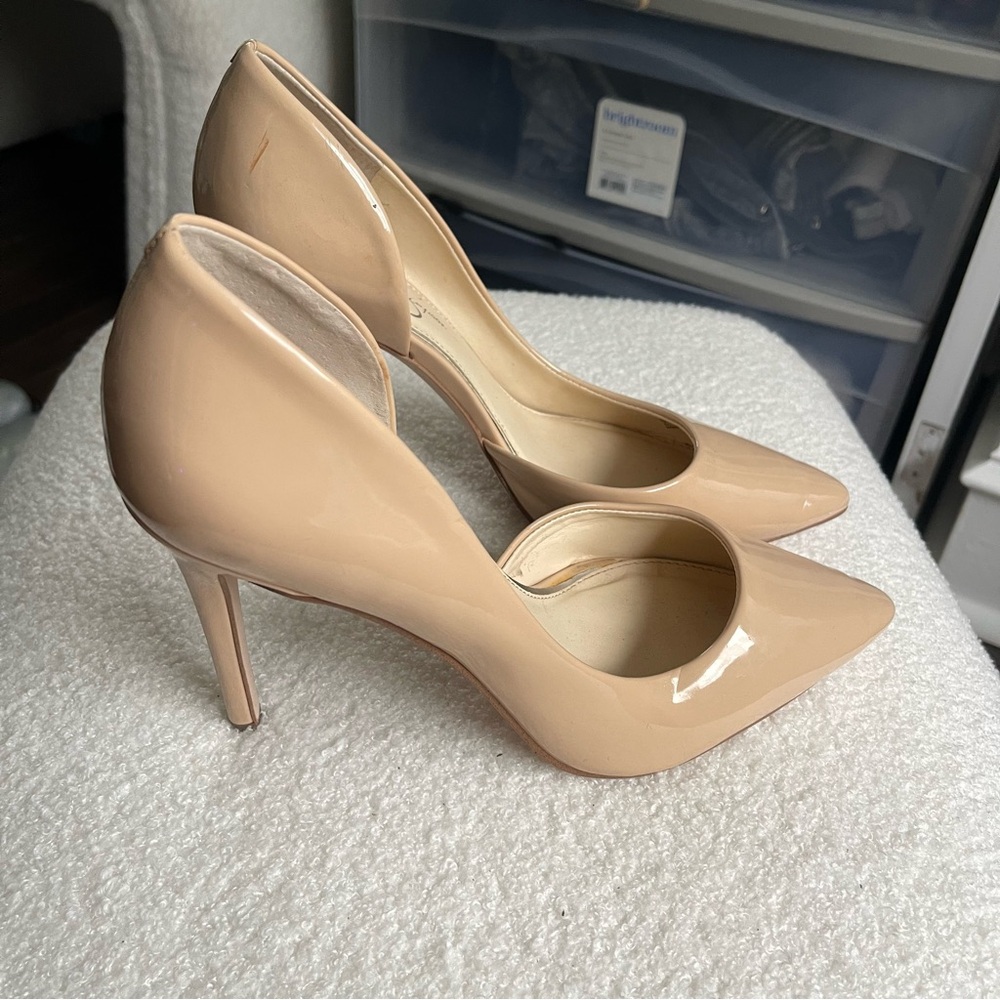 Jessica Simpson Tan High Heel Pumps